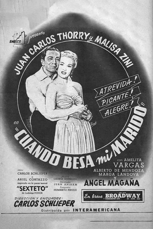 Cuando besa mi marido (1950) poster
