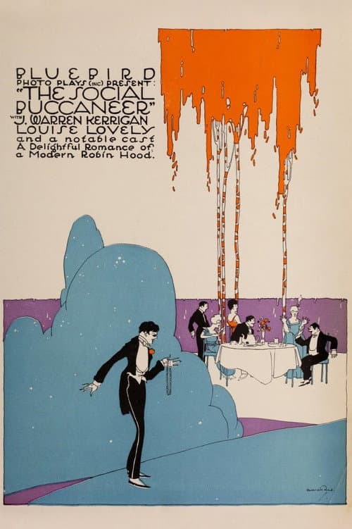 The Social Buccaneer (1916) poster