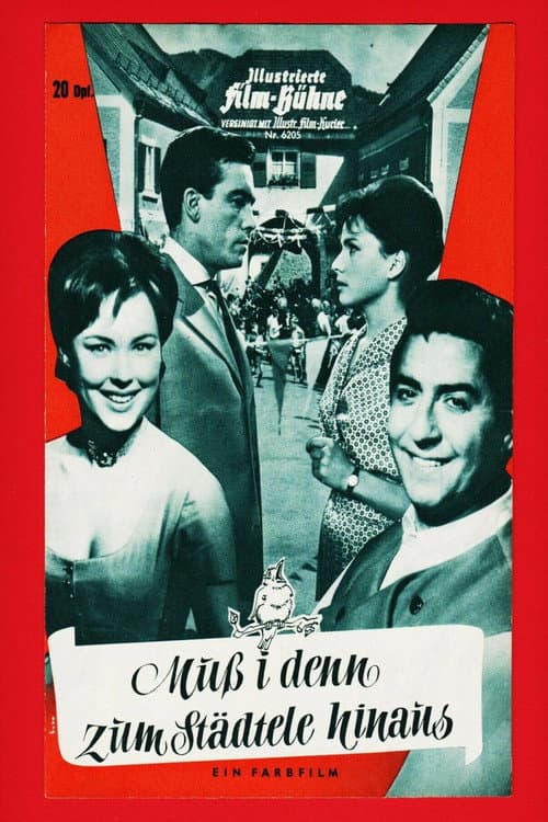 Muß i denn zum Städtele hinaus (1962) poster