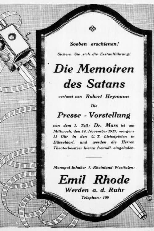 Die Memoiren des Satans. 1. Teil - Doktor Mors (1917) poster