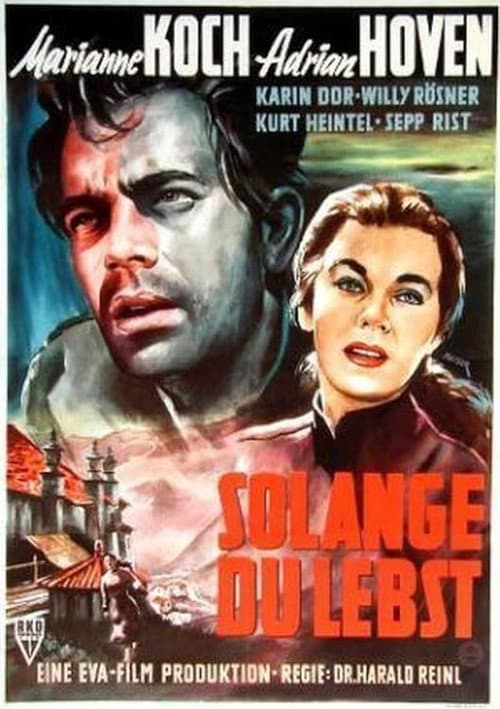 Solange du lebst (1955) poster