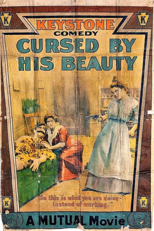 Cursed by His Beauty (1914) poster