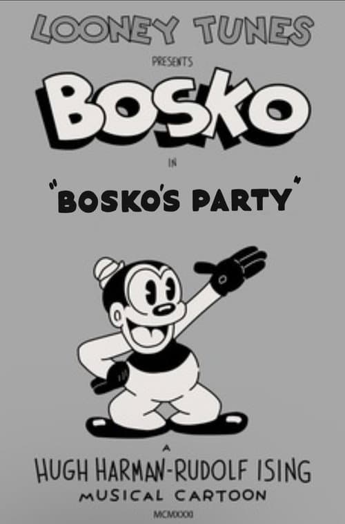 Bosko's Party (1932) poster