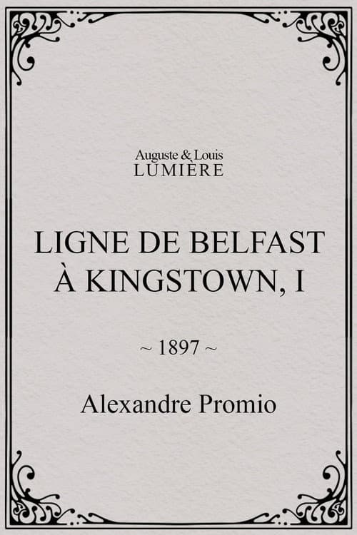 Ligne de Belfast à Kingstown, I (1897) poster