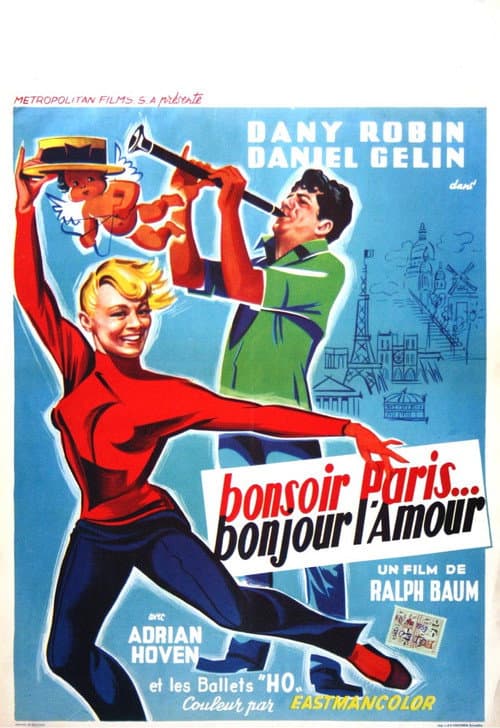 Bonsoir Paris (1956) poster