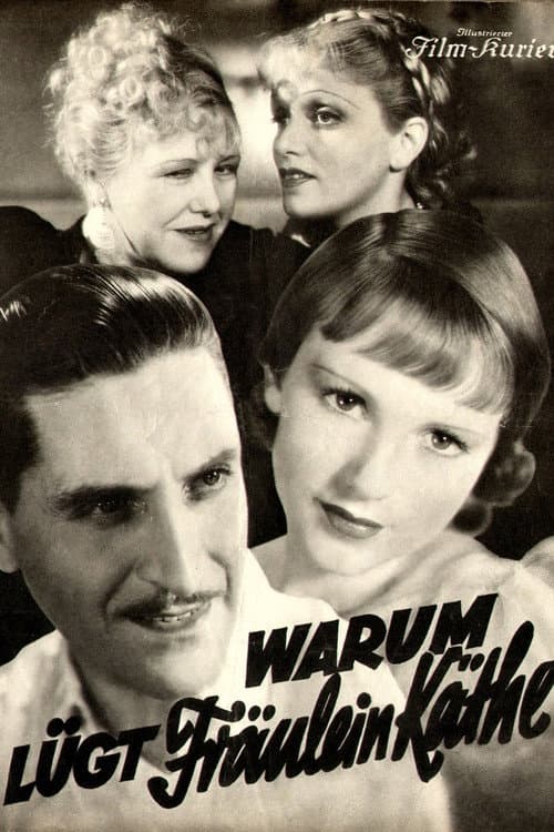 Warum lügt Fräulein Käthe? (1935) poster