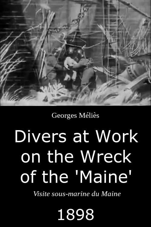 Visite sous-marine du Maine (1898) poster