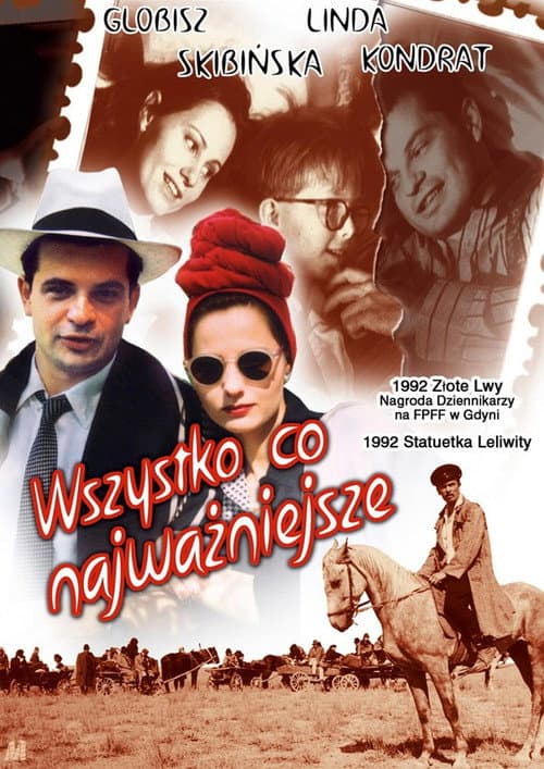 Wszystko, co najważniejsze... (1992) poster