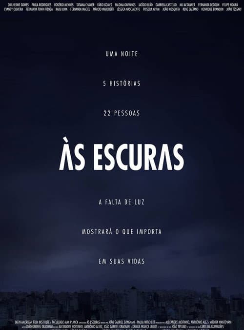 Às Escuras (2018) poster