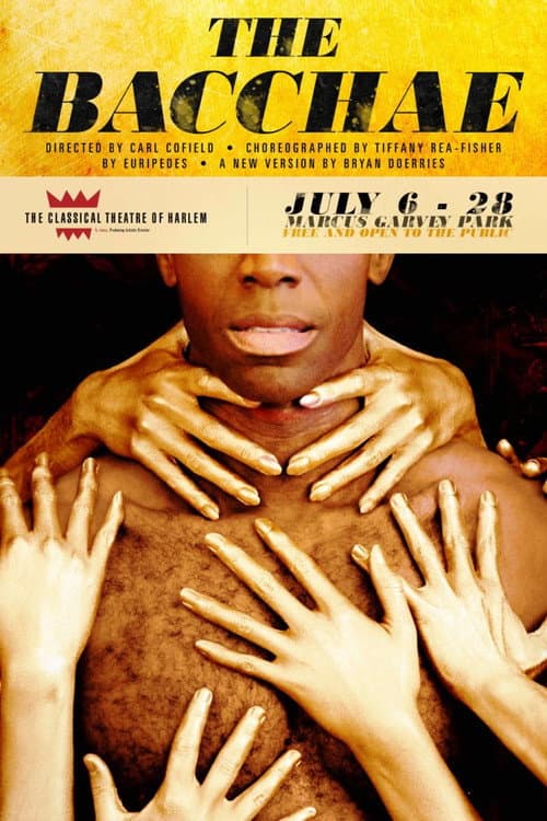 The Bacchae (2019) poster