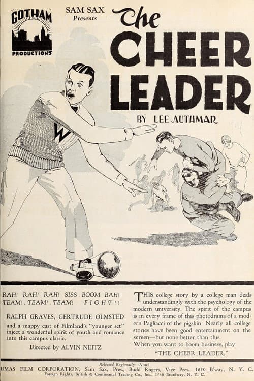 The Cheer Leader (1928) poster