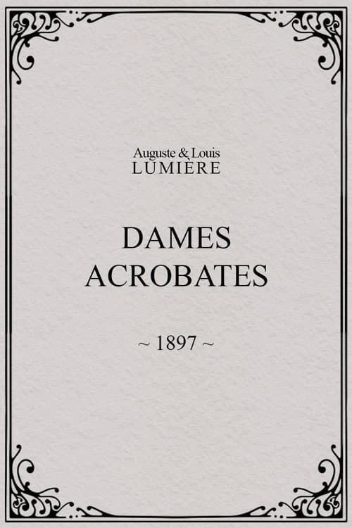 Dames acrobates (1897) poster