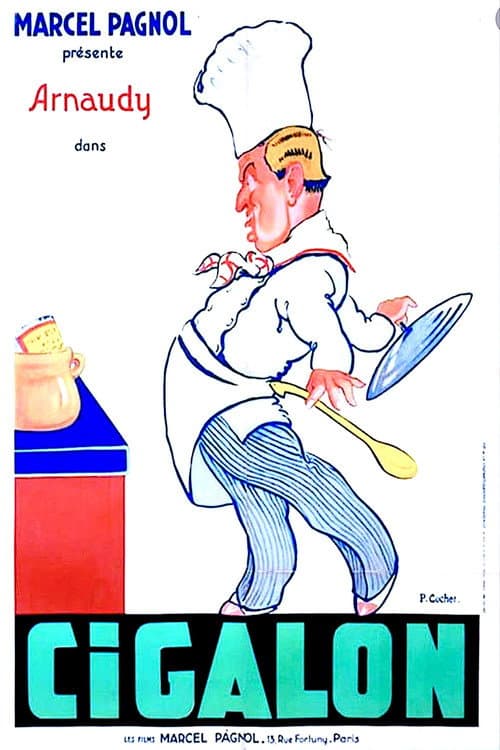 Cigalon (1935) poster