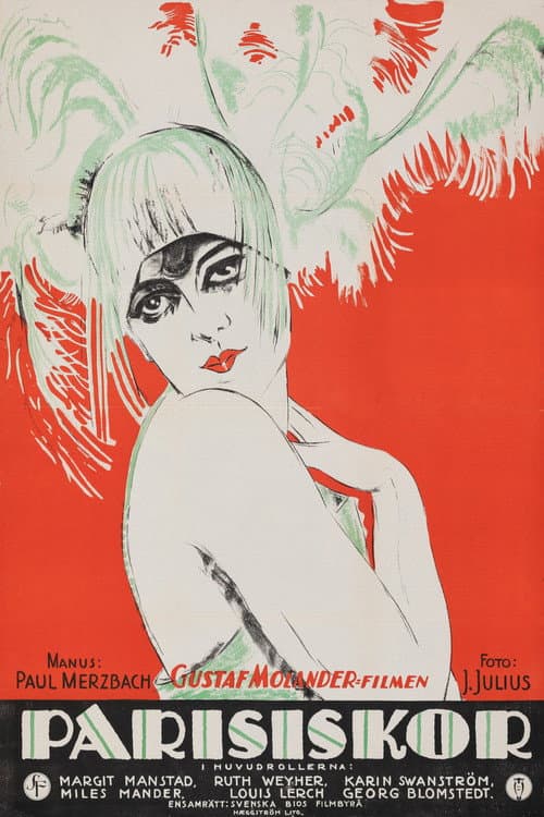 Parisiskor (1928) poster
