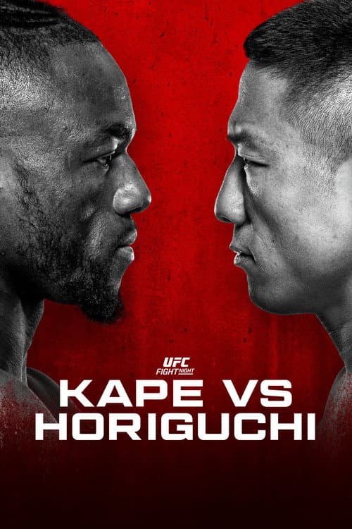 UFC Fight Night 279: Kape vs. Horiguchi (2026) poster