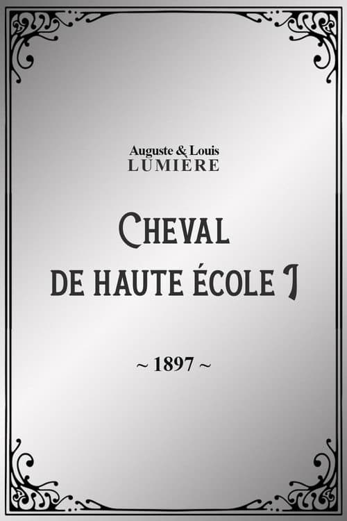 Cheval de haute école, I (1897) poster