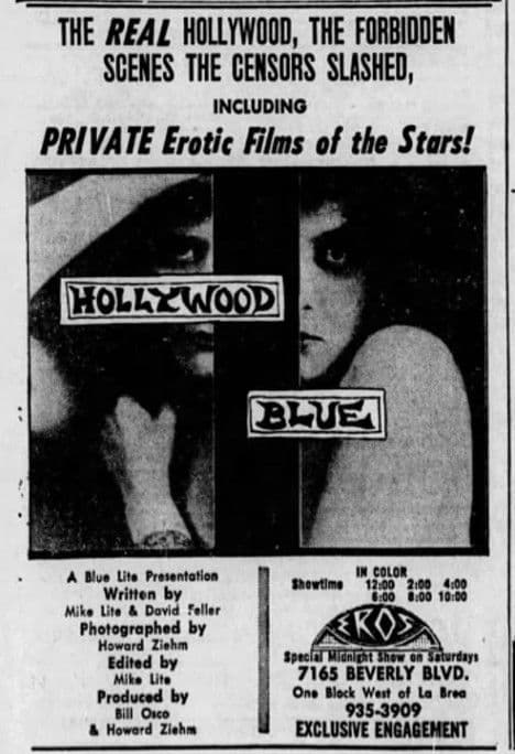 Hollywood Blue (1970) poster