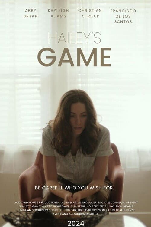 Hailey's Game (2024) poster