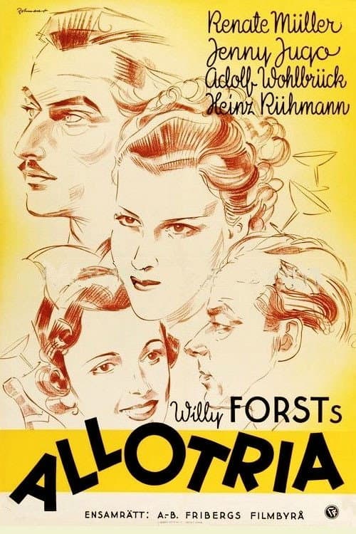 Allotria (1936) poster
