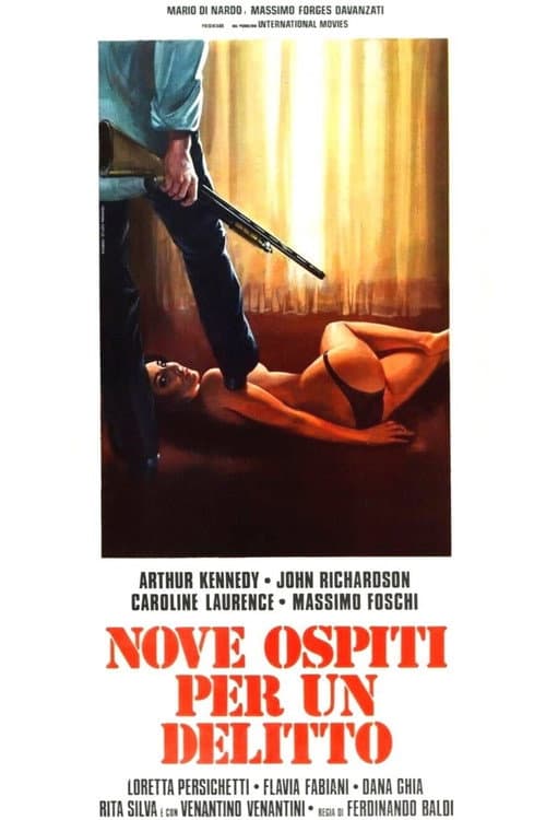 Nove ospiti per un delitto (1977) poster