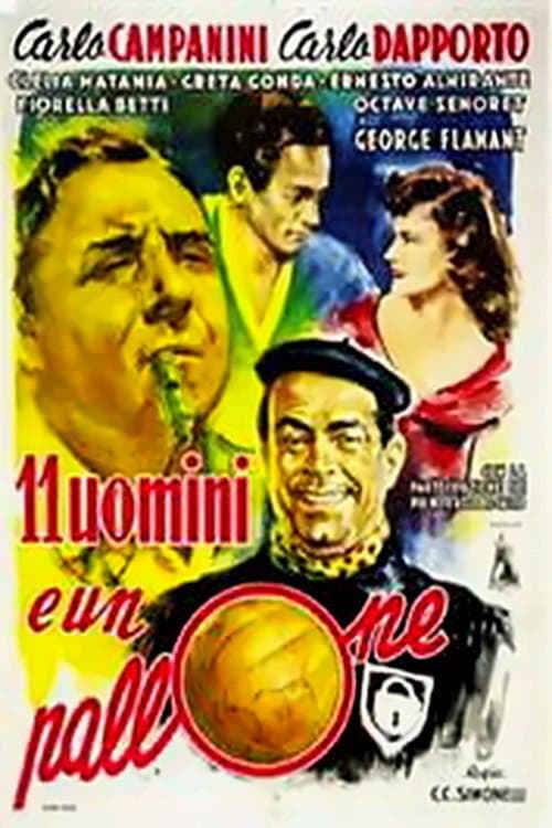 11 uomini e un pallone (1948) poster