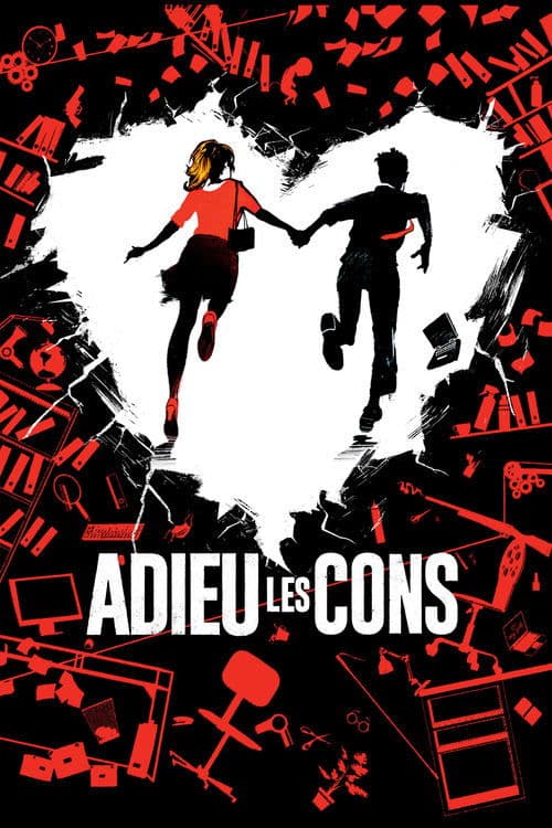 Adieu les cons (2020) poster