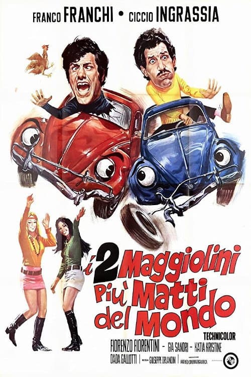 I due maggiolini più matti del mondo (1970) poster