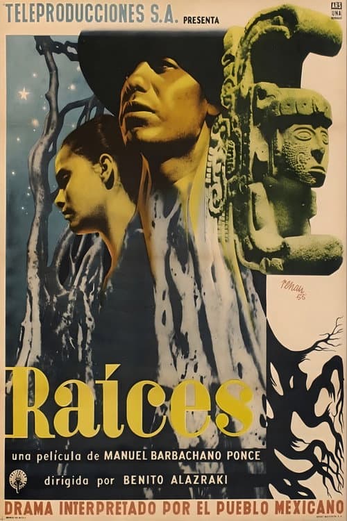 Raíces (1954) poster