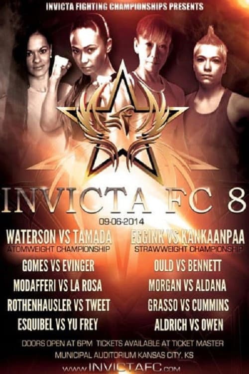 Invicta FC 8: Waterson vs. Tamada (2014) poster