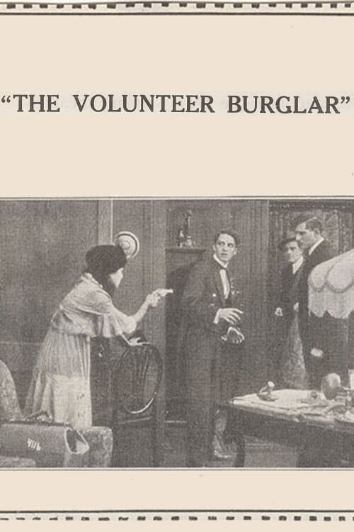The Volunteer Burglar (1914) poster
