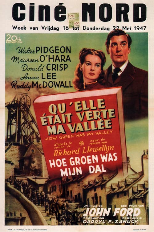 Hoe groen was mijn dal (1941) poster