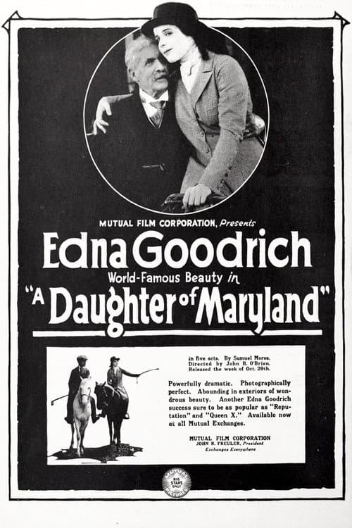 A Daughter of Maryland (1917) poster