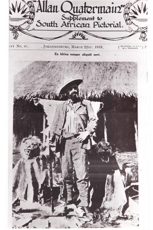 Allan Quatermain (1920) poster