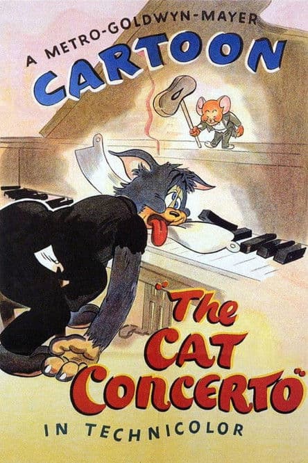 Het kattenconcert (1947) poster