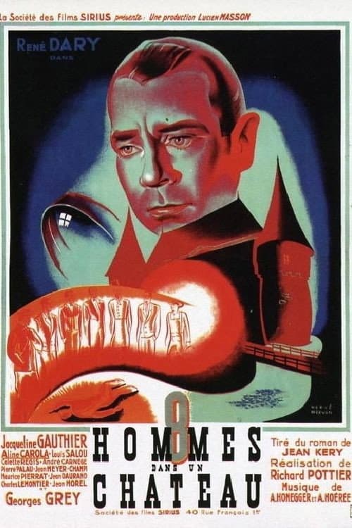 Huit hommes dans un château (1942) poster