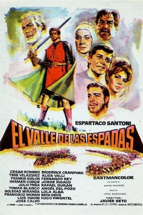 El valle de las espadas (1963) poster