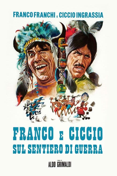 Franco e Ciccio sul sentiero di guerra (1970) poster