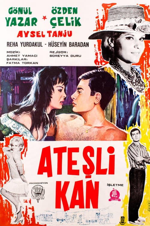 Ateşli Kan (1962) poster