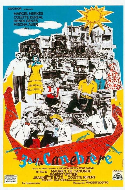 Trois de la Canebière (1955) poster