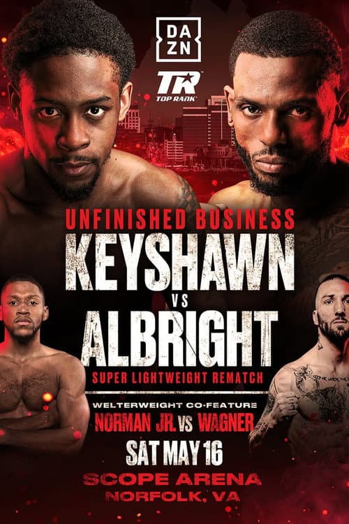 Keyshawn Davis vs. Nahir Albright II (2026) poster