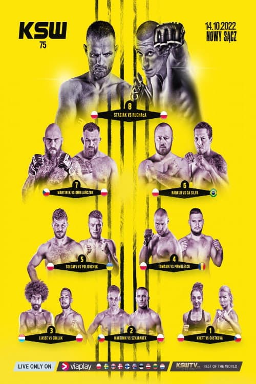 KSW 75 (2022) poster