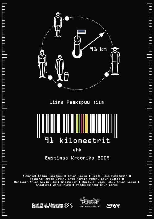 91 kilomeetrit. Eestimaa Kroonika 2009 (2010) poster