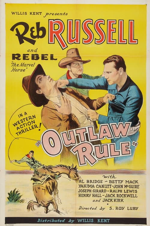 Outlaw Rule (1935) poster
