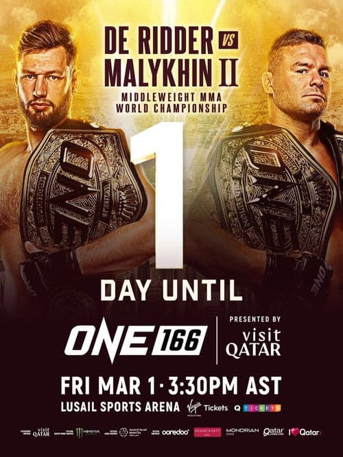 ONE 166: Qatar (2024) poster