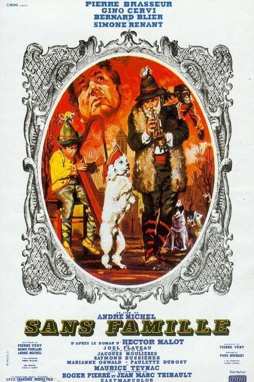 Remi: Alleen op de wereld (1958) poster