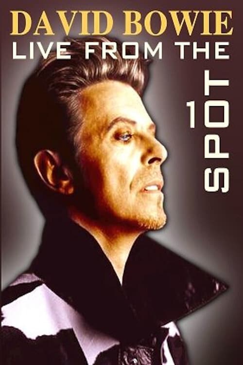 David Bowie - Live from the 10th spot (1997) poster