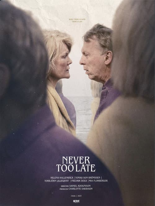 Aldrig för sent (2023) poster