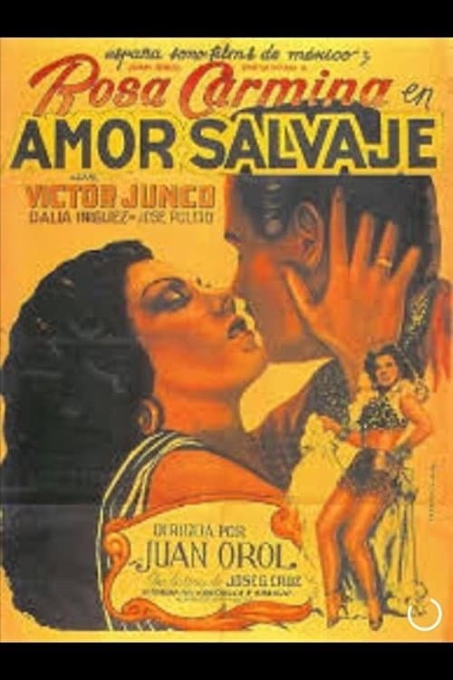 Amor salvaje (1950) poster