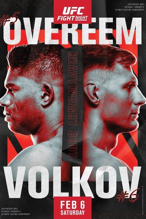 UFC Fight Night 184: Overeem vs. Volkov (2021) poster
