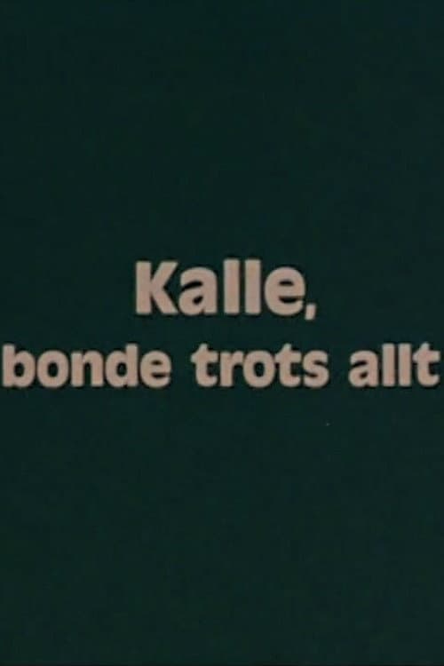 Kalle, bonde trots allt (1975) poster